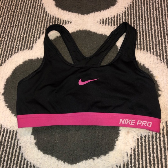 Nike Other - Nike Pro black sports bra!